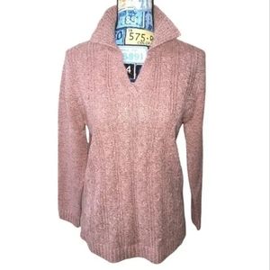 White Stag Ladies size 12/14 pink sweater